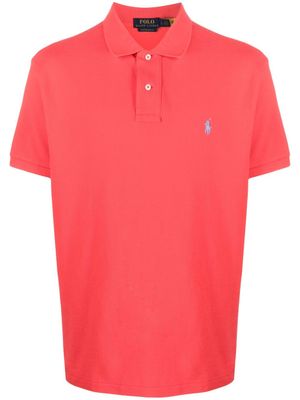 Polo Ralph Lauren polo à logo brodé - Rouge