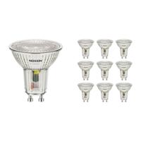 Voordeelpak 10x Noxion LED Spot GU10 PAR16 4.8W 450lm 36D - 827 Zeer Warm Wit | Vervangt 50W