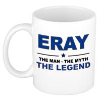Eray cadeau mok - man myth legend - naam koffiemok - 300 ml - collega - vaderdag