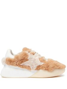 Stella McCartney baskets Loop en polaire - Tons neutres