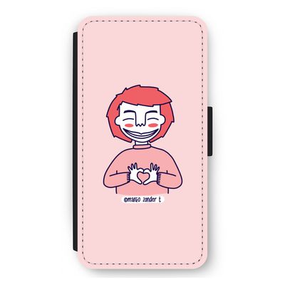 Hartje: iPhone 11 Pro Max Flip Hoesje