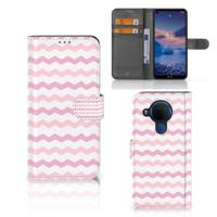 Nokia 5.4 | Telefoon Hoesje | Waves Roze