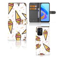 OPPO A76 | A96 | Book Cover | Icecream