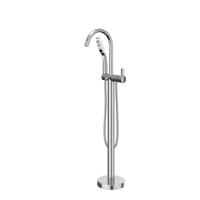 IVY Pact Badmengkraan Vrijstaand - draaibare uitloop - 150cm - Doucheslang - 3 standen handdouche - Chroom 6303081