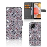 Samsung Galaxy A42 5G | Bookcase | Flower Tiles