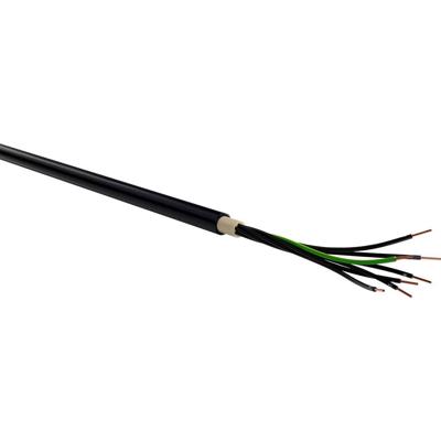 VER NYY-J 7x 1,5RE Eca Ri100 Krachtoverbrenging NYY-J 7 x 1.50 mm² Zwart 100 m