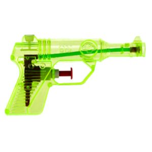 Waterpistool/waterpistolen groen 13 cm