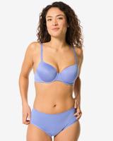 HEMA Menstruatiehipster Naadloos Lichte Absorbtie Blauw (blauw)