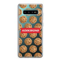 Koekerond: Samsung Galaxy S10 Plus Transparant Hoesje