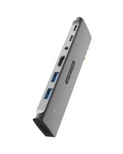 Sitecom 7 in 2 MacBook Multiport Hub dockingstation USB-C, HDMI, USB-A