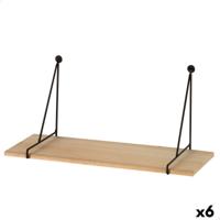 Planken Max Home Ijzer Hout MDF 40 X 20 X 14,5 CM (6 Stuks)