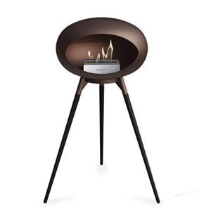 Le Feu Ground Wood High 79cm Bruin|Bruin|Zwart