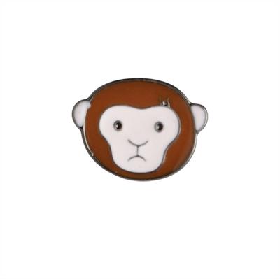 2 PC's Avocado Monkey Peach Blueberry metaal revers Pins harde glazuur Pin Cute Badge Fashion jewelry(C1221)