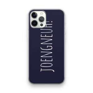 Joengneuh!: iPhone 12 Pro Transparant Hoesje