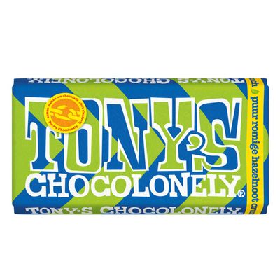 Tony&apos;s Chocolonely - Puur Romige Hazelnoot Crunch - 180g