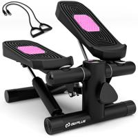 Mini-Stepper met Weerstandsbanden Twist Stepper met Verstelbare Weerstand Zwart