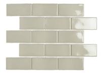 Mozaïek tegels York Bone Glans 26,5x30,9 - Rechthoek Wandtegels Geglazuurde porseleinen steengoed