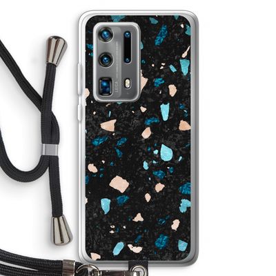 Terrazzo N°11: Huawei P40 Pro Plus Transparant Hoesje met koord