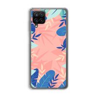 Tropisch: Samsung Galaxy A12 Transparant Hoesje