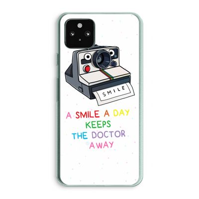 Smile: Google Pixel 5a 5G Transparant Hoesje