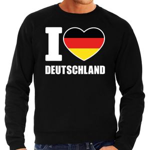 I love Deutschland sweater / trui zwart voor heren