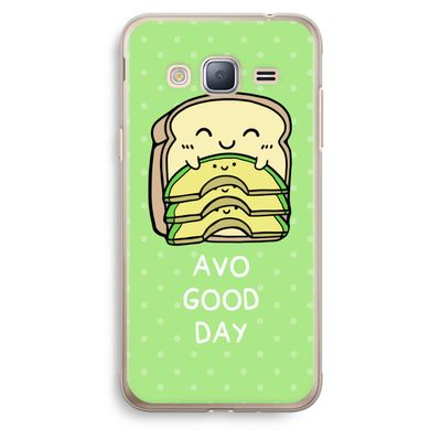 Avo Good Day: Samsung Galaxy J3 (2016) Transparant Hoesje
