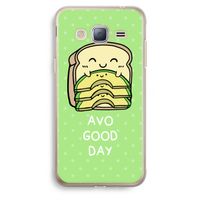 Avo Good Day: Samsung Galaxy J3 (2016) Transparant Hoesje