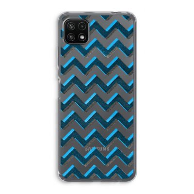 Onderbroken lijn: Samsung Galaxy A22 5G Transparant Hoesje