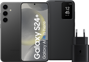 Samsung Galaxy S24 Plus 256GB Zwart 5G + Starterspakket