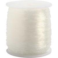 Creativ Company Elastisch koord, rond, dikte 0,8 mm, 100 m/ 1 rol
