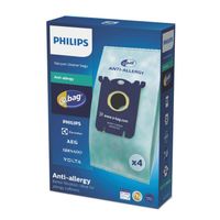 Philips s-bag anti-allergie stofzuigerzakken - FC8022/04 - 4 stuks - thumbnail