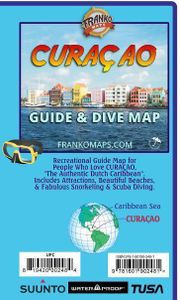 Waterkaart Curaçao Guide & Dive Map | Franko Maps