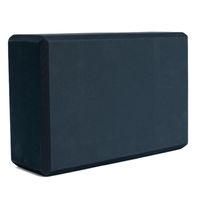 Spiru Yoga Blok EVA-Schuim Donkerblauw Rechthoekig - 22 x 15 x 7.5 cm - thumbnail