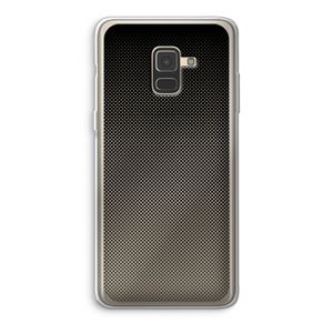 Musketon Halftone: Samsung Galaxy A8 (2018) Transparant Hoesje