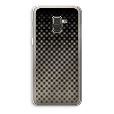 Musketon Halftone: Samsung Galaxy A8 (2018) Transparant Hoesje