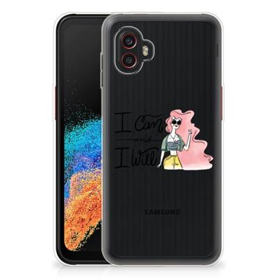 Samsung Galaxy Xcover 6 Pro Telefoonhoesje met Naam i Can Samsung Galaxy Xcover 6 Pro Telefoonhoesje met Naam i Can