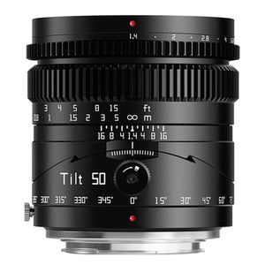 TTartisan Tilt 50mm F1.4 voor MFT mount zwart