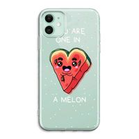 One In A Melon: iPhone 11 Transparant Hoesje