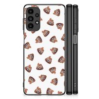 Back Case voor Samsung Galaxy A13 4G Poep Emojis - thumbnail