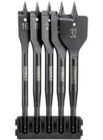 DeWalt Accessoires houder + extreme impact speedboren | 5 stuks | 16 mm, 18 mm, 20 mm, 25 mm, 32 mm - dt70834-qz