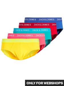 Jack & Jones Jack & Jones Heren Slips JACSUMMER Neon Briefs 5-Pack