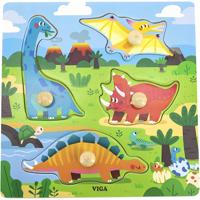 VIGA puzzel met knoppen, h: 26 mm, l: 22 cm, b: 22 cm, 1 stuk