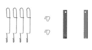Accessoireset, schijfremblok 1280Q