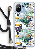 Tukans: Xiaomi Mi 11 Lite Transparant Hoesje met koord