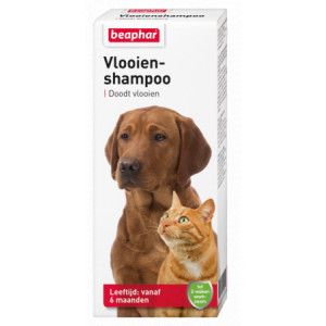 Beaphar Vlooienshampoo voor de hond en kat 2 x 200 ml