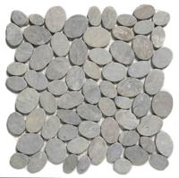 The Mosaic Factory Natural Stone Mozaiek Tegel Pebbles - Grey Marmer Natural 301x300 mm