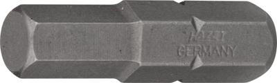 HAZET Bit 2206-7 · 5/16 inch (8 mm) zeskant massief · Binnen-zeskant-profiel · SW 7 mm