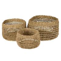 Mand (set Van 3) Denpasar - Hout - Naturel - Rotan