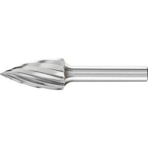 PFERD TOOLS 21122818 Freesstift Spitsboog Lengte 70 mm Afmeting, Ø 16 mm Werklengte 30 mm Schachtdiameter 8 mm