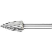 PFERD TOOLS 21122818 Freesstift Spitsboog Lengte 70 mm Afmeting, Ø 16 mm Werklengte 30 mm Schachtdiameter 8 mm